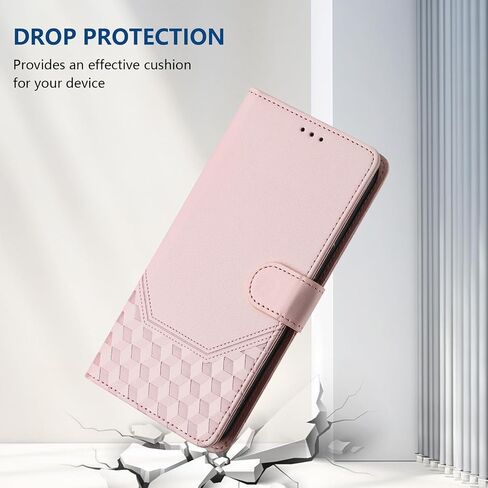 for iPhone 13 Wallet Case/iPhone 14 Wallet Case for Women, RFID Blocking Card Holder Slots, Wrist Strap, Shockproof TPU Inner, Stand PU Leather Protective Flip Cover -Purple in Saudi Arabia