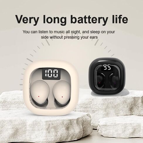 Invisible Mini Earbuds for Work and Sleep, Best for Small Ear Canals, Bluetooth 5.3, 24 Hours Battery Life in Saudi Arabia
