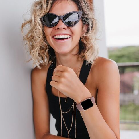 6 Pack Sport Bands Compatible with Apple Watch 38mm 40mm 41mm 42mm 44mm 45mm 46mm 49mm Women Men, Soft Silicone Replacement Waterproof Strap Wristband for iWatch Series Ultra 10/9/8/7/6/5/4/3/2/1 SE in Saudi Arabia