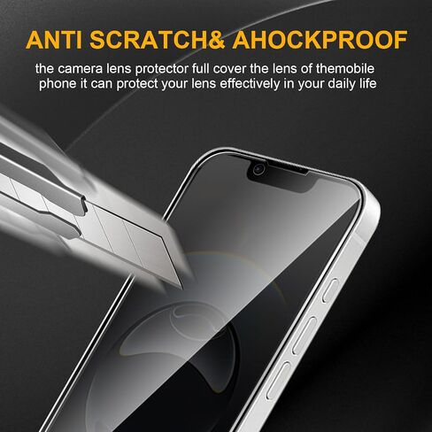 3 Pack Privacy Screen Protector for iPhone 16e/SE 4 2025(6.1 inch), Anti Spy Tempered Glass 9H Hardness, Black Protector Anti Spy, Bubble Free, Anti-Scratch in Saudi Arabia