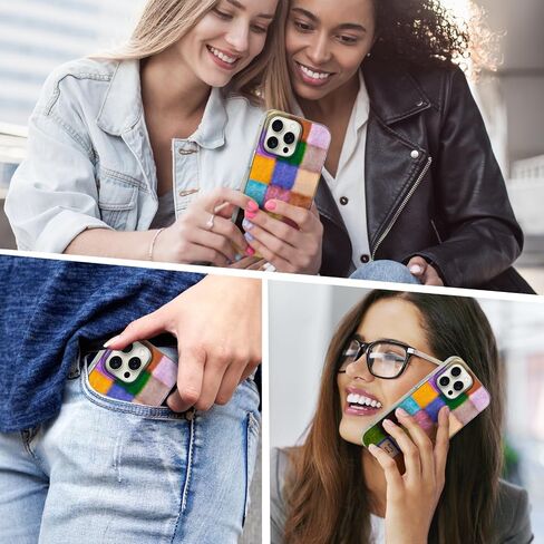 Trendy Aesthetic Cute Colorful iPhone 15 Case Shockproof Design Slim Fit Protective Cover Phone Case with for Women Girls in Kuwait