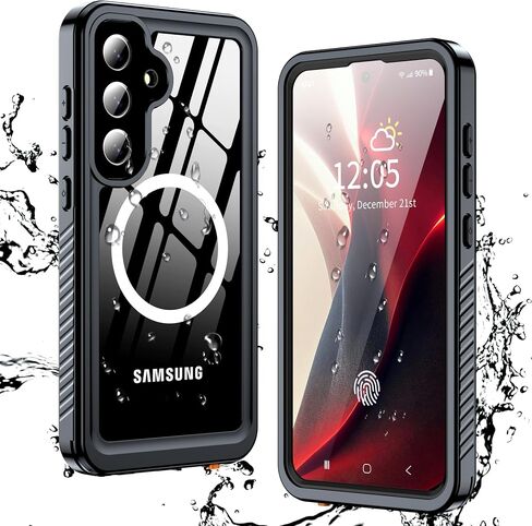 Antshare Magnetic لـ Samsung Galaxy S25 Ultra Case مقاومة للماء ، [IP68 تحت الماء] in Kuwait
