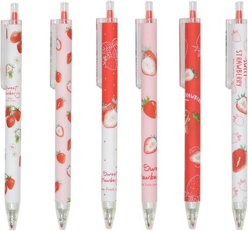 YYaaloa 12pcs Cute dinosaur Pens Black Gel Ink Pens Retractable 0.5mm Gel Pens in Saudi Arabia