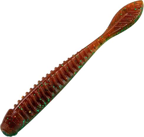 Dr.Fish 20 Pack Soft Worm Fishing Lures 3.3" Flat Tail Soft Plastic Bass Fishing Bait Drop Shot Bait Freshwater Crappie Walleye Panfish in Saudi Arabia