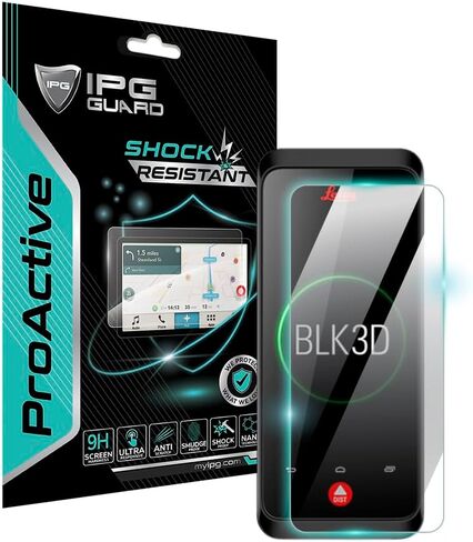 IPG ProActive Made for Leica ICON CC70 - CC80 Field Controller 7 Inch Display 9H Hardness Screen Protector Nano Ceramic Film Ultra Responsive High Clarity Smudge & Shock Proof for ICON-CC70/CC80 in Kuwait