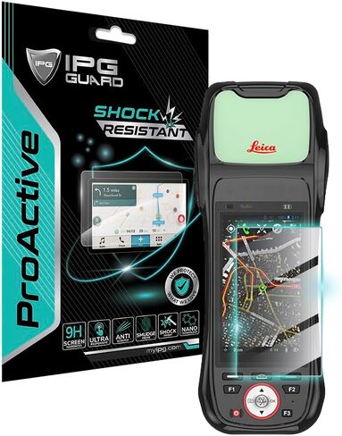 IPG ProActive Made for Leica ICON CC70 - CC80 Field Controller 7 Inch Display 9H Hardness Screen Protector Nano Ceramic Film Ultra Responsive High Clarity Smudge & Shock Proof for ICON-CC70/CC80 in Kuwait
