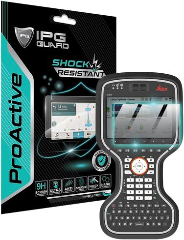 IPG ProActive Made for Leica ICON CC70 - CC80 Field Controller 7 Inch Display 9H Hardness Screen Protector Nano Ceramic Film Ultra Responsive High Clarity Smudge & Shock Proof for ICON-CC70/CC80 in Kuwait