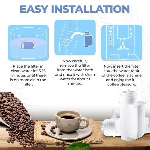 متوافق مع Bosch Brita Intenza TCZ7003 مرشح المياه مرشح الإسبريسو مرشح المياه المتوافق مع Brita Intenza/Siemens in Kuwait