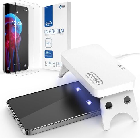 DOME GLASS Whitestone DOME UV GEN Film for Samsung Galaxy S25 Ultra [Glass-Like Film] Screen Protector Series [2pack] in Saudi Arabia
