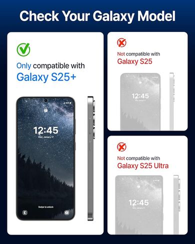 DOME GLASS Whitestone DOME UV GEN Film for Samsung Galaxy S25 Ultra [Glass-Like Film] Screen Protector Series [2pack] in Saudi Arabia