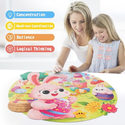 Dinosaur Puzzles for Kids, 100 Piece Jigsaw Puzzles for Kids Ages 4-8, Learning Educational Puzzle Toys for Toddlers Boys Girls 4 5 6 7 8 Years Old in Saudi Arabia