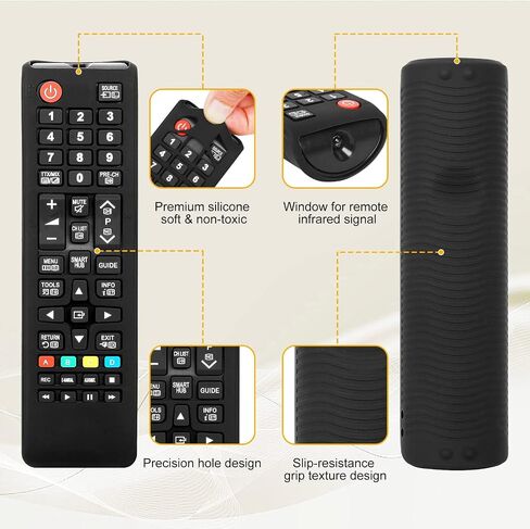 Universal Remote Control for Samsung BN68-06708G and All Other Samsung Smart TV Models LCD LED 3D HDTV QLED Smart TV BN59-01199F AA59-00786A BN59-01175N in Saudi Arabia