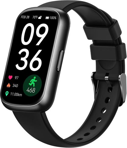Health Fitness Tracker for Men Women: Activity Trackers with 24H Heart Rate Monitor Blood Oxygen Sleep Tracker Calorie Step Counter 5ATM Waterproof Fitness Smart Watches Compatible with iPhone Android in Saudi Arabia