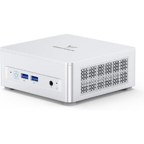MINISFORUM UM870 Slim Mini PC AMD Ryzen 7 8745H (8C/16T), Bundle with UN1250 Mini Computers Intel Core i5-1250P 12C/16T 16GB DDR4 1TB SSD, HDMI/USB Type-C/DP, 2.5G LAN, 5X USB Port, WiFi 6, BT5.2