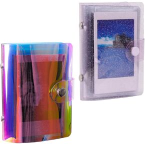 4packs，36 Pockets 2x3 Small Photo Album for Fujifilm Instax Mini Camera, Polaroid Snap, Z2300, SocialMatic Instant Cameras & Zip Instant Printer