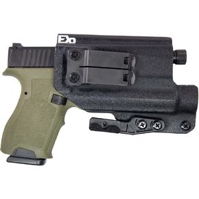 FDO Industries IWB Kydex Holster Compatible with PSA Dagger w/TLR1 -Discreet Carry Concepts 1.5" Metal Monoblock Gear Clip - The Paladin Series - Made in USA