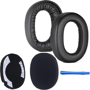 Elite 85 H Earpads Ear Cushions Compatible with Jabra Elite 85h Wireless Noise Canceling Headphone Protein Leather Replacement Ear Pads Cups Cover with Memory Foam