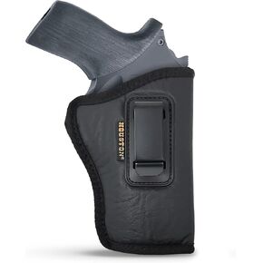 Houston Gun Holsters Black Inside Waistband Holster CHP 61R3 Concealed Carry by - Concealed Carry Holster for Rhino Rev 30DS/DSX, 357 Mag/3'' BBL