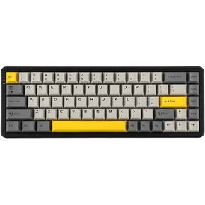 AJAZZ AK680 MAX 3 Modes Wireless Gaming Keyboard with Ultra-Fast 8K Polling Rate, Rapid Trigger Magnetic Keyboard with Hall Effect Switch, Top Structure, RGB Backlight, NKRO (Black)