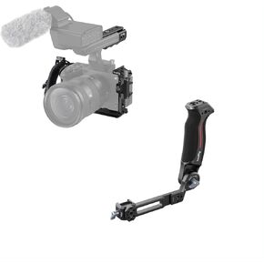 SmallRig Handheld Camera Cage Kit for Sony FX30 and FX3, with Camera Cage Kit 4184, Sling Handle for DJI RS 2, RSC 2, RS 3, RS 3 Pro & RS 3 Mini
