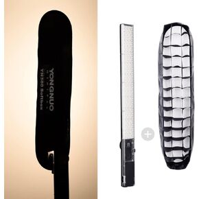 YONGNUO YN360 III LED Video Light 3200K-5600K with YN360 Softbox, Handheld Ice Light RGB Full Color