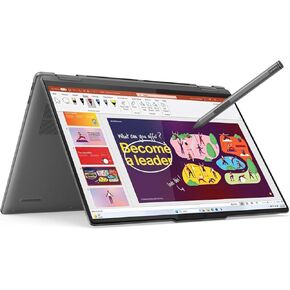 Lenovo Yoga 7 2-in-1 Business Laptop with AMD Ryzen 7 8840HS Processor, 16" Touch, WUXGA, IPS Display, 16GB RAM, 1TB SSD, FHD RGB/IR Cam, Digital Pen, FP Reader, AMD Radeon Graphics, and Win 11 Pro