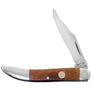 Bear & Son - MANUAL - 2.375" - Clip Point - 1095 Carbon Stainless Steel - Walnut - 1095 Carbon Steel Blade - C2193 1/2
