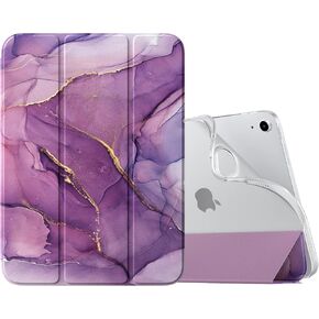 MoKo Case for iPad (A16) 11th Generation 2025/10th Gen 2022, Sparkly iPad 11/10.9 inch Case, Slim Stand Glitter Cover with Shiny Clear TPU Back Shell, Support Touch ID, Glitter Pink