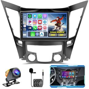 Android Car Stereo for Hyundai Sonata 2010 2011 2012 2013 2014 2015 with CarPlay Android Auto 26UI 2GB+64GB