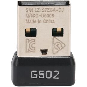 USB Converters for Logitech G502 Mouse, 2.4G Mouse Receiver Adapter, Plug and Play.