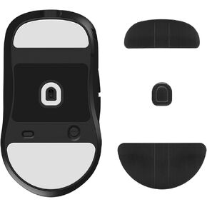 kwmobile Mouse Feet Replacement Compatible with Endgame Gear XM2we Computer Mouse Skates Sticker - Black