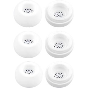 Ear Tips for Samsung Galaxy Buds 3 Pro Earbud(2024),3Pairs Eartips Compatible with Galaxy Buds 3 Pro SM-R630N, Includes Silicone Replacement Tips with Dust Shield, Fits Charging Case- S/M/L-White