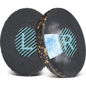 SOULWIT Cooling-Gel Replacement Ear Pads Cushions for Bose On-Ear 2 (OE2 & OE2i)/ SoundLink/SoundTrue On-Ear Headphones, Earpads with High-Density Noise Isolation Foam - Black