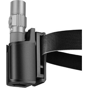 ULTRAFIRE Flashlight Holder for Duty Belt, Tactical Rotatable MOLLE Torch Holster Fits 1.06" - 1.18" Diameter Flashlights, Belt Clip Tactical Torch Carry Case for Police, Law Enforcement W65