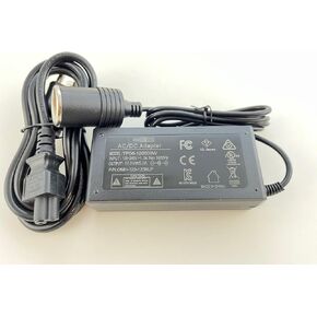 [UL Listed] OMNIHIL 8 Feet Long AC/DC Adapter Compatible with 12V DC 10A Adapter for Green Mountain Grills Davy Crockett