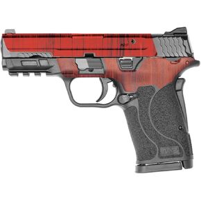MightySkins Skin Compatible with Smith & Wesson M&P 9mm Shield EZ M2.0 - Cherry Grain | Protective, Durable, and Unique Vinyl Decal wrap Cover | Easy to Apply | Made in The USA