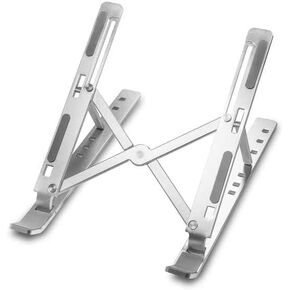 Laptop Stands 7-Levels Adjustable, Laptop Stand Aluminium Adjustable Riser Laptop Holder for Desk Compatible with 9"-15.6"