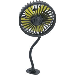 Car Fans for Backseat Kids, Car Fans That Blow Cold Air, Cooling USB Car Fan for Back Seat, Headrest 3 Speed 360 Degree Rotatable Head, Vehicles Rear Seat Air Fan for Sedan SUV RV