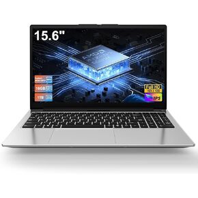 لاعب الأعمال في لعبة Gaming-Gaming ، AMD Ryzen 5 6600H (Radeon 660M IGPU) 32GB RAM 1TB SSD ، 15.6 "FHD 53W 100W USB-C Charging Fast Phassing Backbrint Backbrint ، Win 11 كمبيوتر محمول للأعمال (Silver) (Silver)