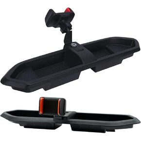 Cellet Dash Tray Phone Holder Mount with Storage Compatible/Replacement for Jeep Wrangler JL, JLU (2018-2024), Jeep Gladiator JT (2020-2024)