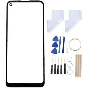FainWan Front Screen Glass Outer Panel Lens Replacement +OCA Repair Tools Kit Compatible with Motorola Moto G9 Power XT2091-3 XT2091-4 6.8inch