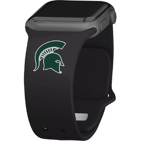 Affinity Bands Michigan State Spartans Silicone Sport Band compatible with Apple Watch in Kuwait