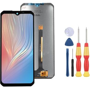 LCD Display Compatible with OUKITEL WP22 LCD Display Touch Screen Assembly Repair Replacement Parts with Tools.
