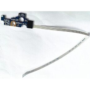 استبدال لوحة زر الطاقة لـ Dell Inspiron 17 "17-5000 Series 5755 5758 5759 Inspiron 14 5455 T2CVC 0T2CVC LS-B845P مع كابل طويل 8 بوصة