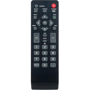 Remote Control Replacement NH001UD Work for Sylvania LC320SL1 LC220SL1 LC190SL1 LC320SL1DS2 LC320SL1TH1 LC320SL1DS1 LC320SL1TH2 LC320SL1DS5 LC320SL1-DS1 LC320SL1-DS2 LC320SL1-TH1 LC320SL1-TH2 LCD TV