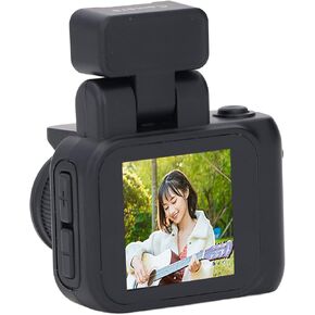 Jectse Digital Camera, 2MP Mini Thumb Camera, 1080P Action Cam, Compact Point and Shoot for Travel, Life, Learning Recording (16GB)