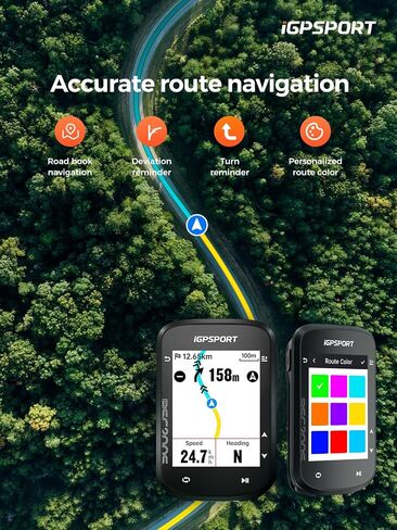 IGPSPORT BSC200S GPS BIKE COMPUTION ، TOURE TOURE MAVINAGE 2.4 '' SCREEN in Kuwait