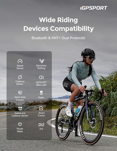 IGPSPORT BSC200S GPS BIKE COMPUTION ، TOURE TOURE MAVINAGE 2.4 '' SCREEN in Kuwait