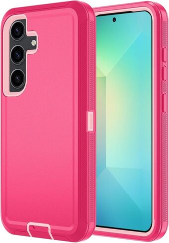 بالنسبة لحالة Samsung Galaxy S25 ، S25 حالة الخدمة الثقيلة ، [حزام حزام مقطع الحافظة] [حامي الشاشة الزجاجية] [حماية من الدرجة العسكرية] [صدمية] [Dropproof] [مقاوم للغبار] (مع مقطع الحزام ، الأزرق الداكن) in Kuwait