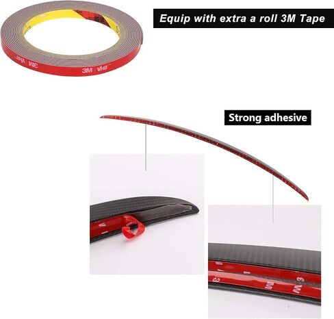 ThinSGO for Tesla Model Y Matte Real Carbon Fiber Spoiler Trunk Lip Spoiler Wing for Tesla Model Y 2020-2024 (Matte) in Saudi Arabia